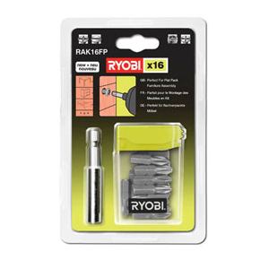 Ryobi RAK16FP - Coffret de vissage 16 pièces