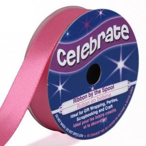 Image de Celebrate Ruban de satin - Rose - 13 mm x 6 m