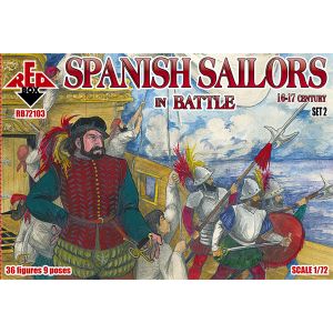 Red Box Spanish Sailors In Battle, 16-17th Centu - 1:72e