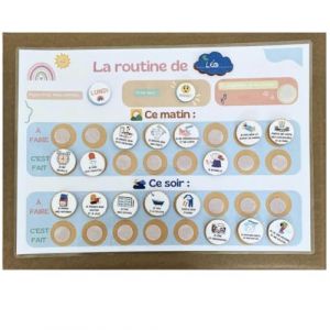 Routine du jour enfants