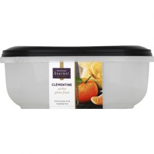 Monoprix gourmet Sorbet plein fruit cl&eacute;mentine - Le bac de 500ml