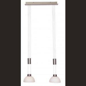 Image de Wofi Suspension CLASS LED Nickel mat, 2 lumières