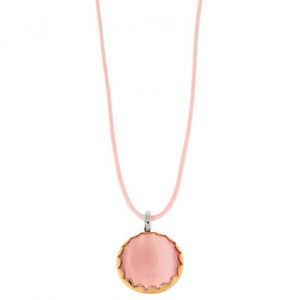 Ti sento : Pendentif Femme 6690CP - Pendentif Rose Doré Argent