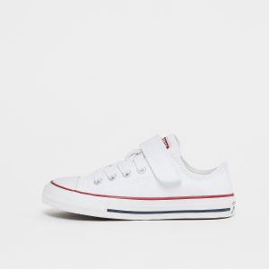 Converse Baskets basses enfant CHUCK TAYLOR ALL STAR 1V FOUNDATION OX - Couleur 27,28,29,30,31,32,33,34,35 - Taille Blanc