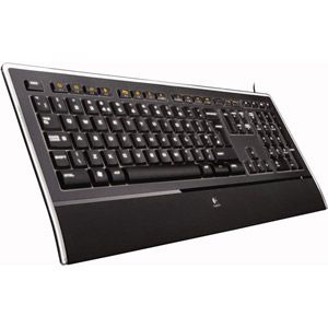 Image de Logitech K740 illuminated - Clavier rétroéclairé filaire USB