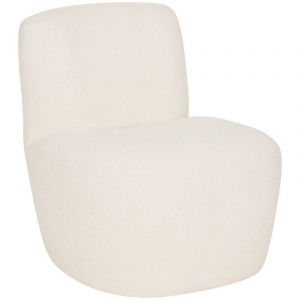 Atmosphera Fauteuil de table Leone blanc créateur d'intérieur