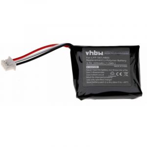 Vhbw Batterie compatible avec Logitech H800 casque écouteurs casque micro sans fil (320mAh, 3.7V, Li-Polymère)