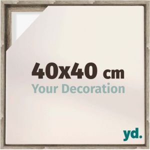 Yd. - Your Decoration - Cadre flottant - Ch&ecirc;ne Sonoma - Cadre en caisse am&eacute;ricaine pour toile sur chassis - mdf - Lyon