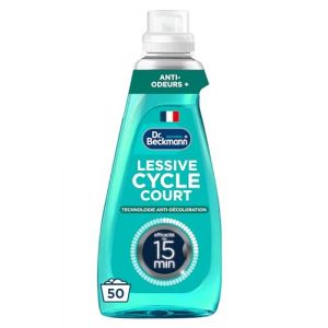 Dr Beckmann Lessive Liquide Cycle Court - Anti-odeurs x50 lavages