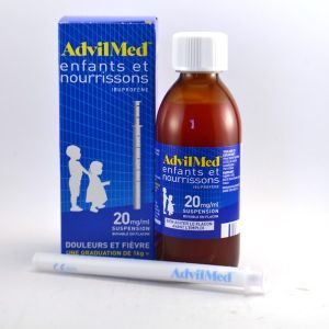 Pfizer AdvilMed Enfant Nourrisson 20 mg/mL - 200 ml Suspension buvable