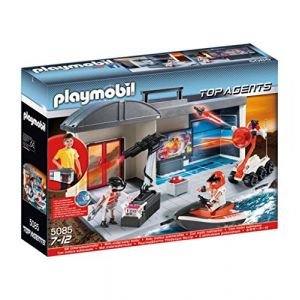 Playmobil 5085 - Top Agents : Quartier Général Transportable