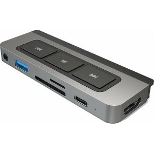 Hyper Drive Media 6-in-1 USB-C Hub for iPad Pro/Air USB Hub