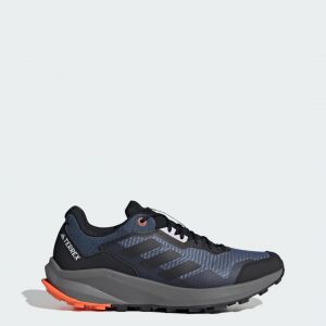 Adidas Terrex Trailrider - Chaussures trail homme Wonder Steel / Core Black / Impact Orange 39.1/3
