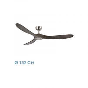 Fabrilamp Marin Ventilateur de Plafond et Commande 40W Ch&ecirc;ne