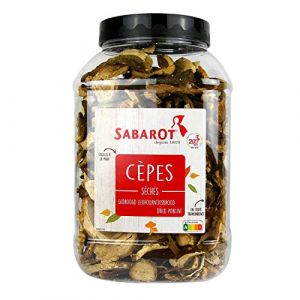 Sabarot Cèpes extra séchés pot de 500g