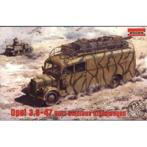 Roden Maquette Opel 3.6-47 Blitz Stabswagen-1/72 - Maquette militaire