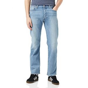 Levi's 501 Original Jeans, Med Indigo-Worn in, 34W / 34L Homme