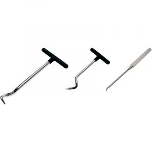 BGS Technic Jeu de crochets pour d&eacute;montage de joints torique 3 pi&eacute;ces bgs 8405