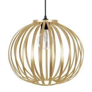 Tosel Suspension LAM.DAVOS m&eacute;tal noir D 36 x H 90 cm