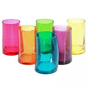 Image de 6 verres Bambou en verre (27,5 cl)