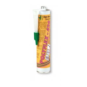 Image de Arcane industries MASTIC POLYURETHANE 410 - Mastic d'étanchéité polyuréthane PU joint fissures raccordement mur terrasse balcon circulable | gris - 5 cartouches de 310 ml