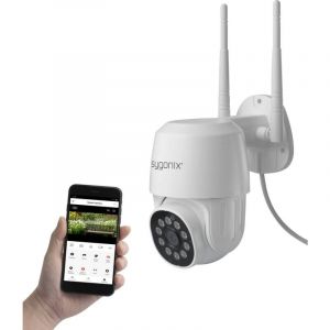 Sygonix Caméra de surveillance ip ptz wlan SY-4760960 Ethernet, Wi-Fi 1920 x 1080 pixels