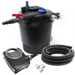 Image de Sunsun CPF-20000 Set 40000l 36W UVC NEO6000 Pompe Tuyau Kit de Filtration