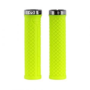 SB3 Paire de grips shark jaune fluo noir