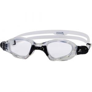 Zoggs Lunettes de natation Spectra blanc noir avec verres transparents