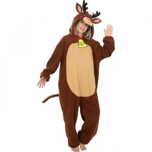 Déguisement renne adulte - Funidelia - Halloween Carnaval et Noel - Marron