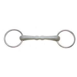 Feeling dépilatory FEELING Mors 2 anneaux - Flexi droit en inox - Taille embouchure 125 mm - Embouchure "Flexi" droit parfumée - Anneaux inox - Décontractant - Taille embouchure 125 mm