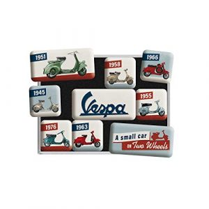 Image de Vespa Ves lot d'aimants, 9 pièces PIÈCES