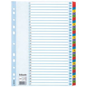 Image de Esselte Intercalaire numérique 31 touches (A4)