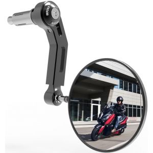 Oxford Rétroviseurs d'embout de guidon premium, pour la moto, Gauche