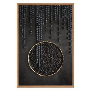 Ceanothe Tableau mural encadr&eacute; myrtilles 65x97 cm