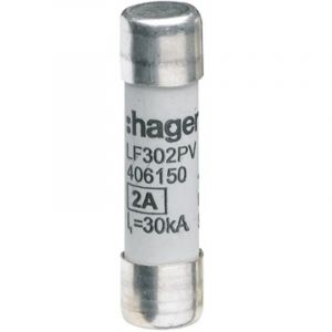 Hager Cartouche fusible PV 10x38 mm 1000V DC 3A (LF303PV)