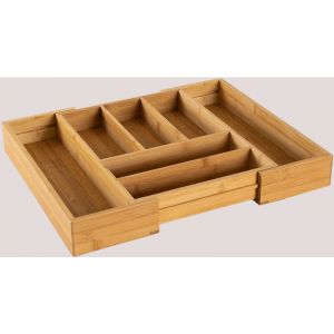 Sklum range couverts ajustable en bambou keon bambou bambou