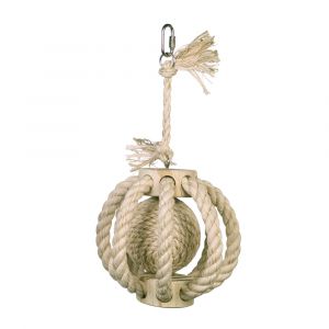 Jouet pour cage à oiseaux boule en corde à escalader Nobby Pet