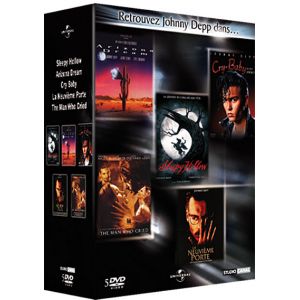 Johnny Depp - Coffret - Sleepy Hollow + Arizona Dream + The Man Who Cried (Les larmes d'un homme) + La neuvième porte + Cry Baby [DVD]