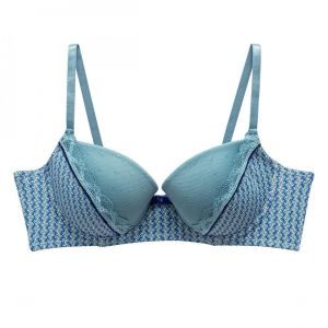 Soutien-gorge ampliforme turquoise Rose - Pomm'Poire