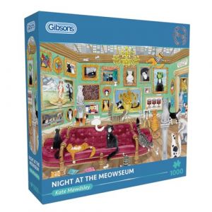 Gibsons Puzzle 1000 pièces : Nuit au Miaousée