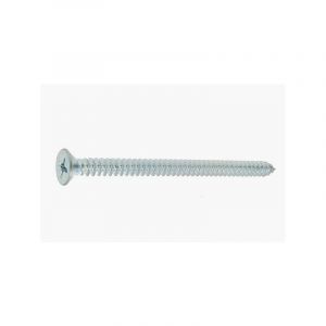 VisWood Vis à tôle tête fraisée à empreinte pozidriv - acier zingué vis à tôle tête fraisée à empreinte pozidriv ø 4,8 x 19 mm tête fraisée (tf) 19 mm pozidri