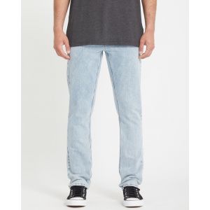Volcom Vorta Carolina Blue - Jeans - bleu - W33 / L32 - 99% coton, 1% élasthanne,Jean