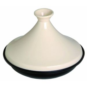 Staub Tajine en fonte émaillée avec dome céramique (28 cm)