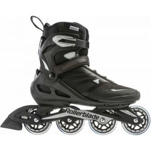 Rollerblade Patins Zetrablade Mixte Adulte, Noir/argenté, 40 1/2