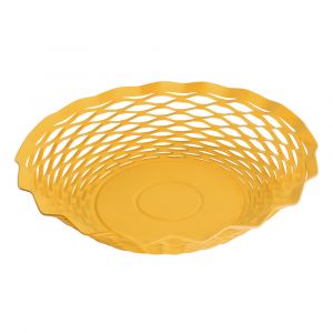 Roger orfevre Corbeille à pain jaune 24.5 cm - Jaune