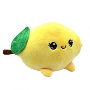 Joy Toy BEMIRO Adorable Doudou Citron : ce Charmant Doudou en Forme de Citron apportera fraîcheur et Joie à n'importe Quelle Maison.