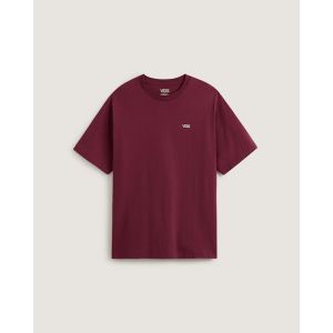 Vans T-shirt Left Chest Logo, Homme, Bordeaux, Taille: XXL
