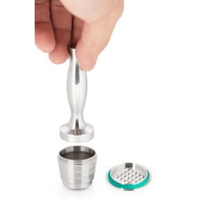 Herbruikbare Nespresso Capsule Set - Hervulbare Koffiecup - Koffie Cups voor Capsulehouder - RVS