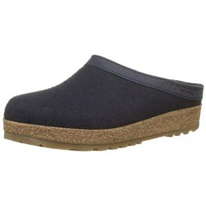Haflinger Grizzly Torben, Chaussons Mules Mixte Adulte, Bleu